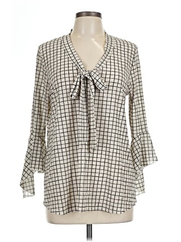 Ember 3/4 Sleeve Blouse (view 1)
