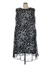 Maggie Barnes 100% Polyester Animal Print Silver Casual Dress Size 32 - photo 1