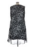 Maggie Barnes 100% Polyester Animal Print Silver Casual Dress Size 32 - photo 2