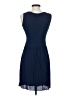 Derek Lam 100% Viscose Solid Blue Cocktail Dress Size 2 - photo 2