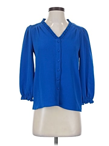 CeCe 3/4 Sleeve Blouse (view 1)
