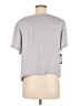 Bobi BLACK Gray Short Sleeve Top Size M - photo 2