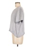 Bobi BLACK Gray Short Sleeve Top Size M - photo 5