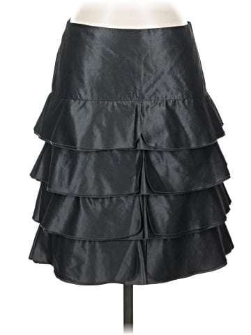 Emporio Armani Faux Leather Skirt (view 1)