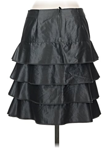 Emporio Armani Faux Leather Skirt (view 2)