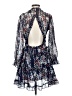 Unbranded Floral Blue Cocktail Dress Size S - photo 2