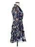 Unbranded Floral Blue Cocktail Dress Size S - photo 4