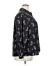 DR2 100% Rayon Paisley Black Long Sleeve Blouse Size 2X - photo 4