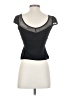 Harper Black Short Sleeve Top Size S - photo 2