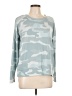 Como Vintage 100% Polyester Camo Teal Pullover Sweater Size L - photo 1
