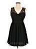 Forever 21 100% Polyester Black Cocktail Dress Size M - photo 1