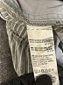 Chico's 100% Linen Stripes Gray Shorts Size Sm (0.5) - photo 4
