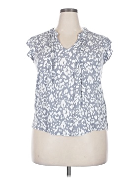 Monday Fun Short Sleeve Blouse