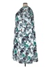 eShakti 100% Polyester Print Teal Casual Dress Size 4X - photo 5