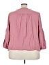 Torrid Pink 3/4 Sleeve Blouse Size 3X Plus (3) - photo 2
