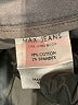 Max Jeans Solid Gray Khaki Shorts Size 10 - photo 4