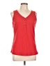 Merokeety Red Sleeveless T-Shirt Size L - photo 1