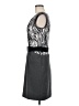 BCBGMAXAZRIA Graphic Gray Cocktail Dress Size M - photo 5