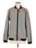 Unbranded 100% Polyester Solid Gray Track Jacket Size M - photo 1
