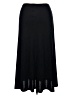 AGB 100% Polyester Solid Black Formal Skirt Size M - photo 2
