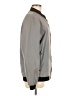 Unbranded 100% Polyester Solid Gray Track Jacket Size M - photo 4