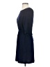 MSK Solid Blue Casual Dress Size S (petite) - photo 5