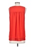 Rose + Olive 100% Polyester Orange Sleeveless Blouse Size M - photo 2