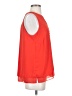 Rose + Olive 100% Polyester Orange Sleeveless Blouse Size M - photo 4