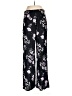 Three Dots 100% Rayon Floral Black Casual Pants Size L - photo 2