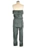 Solemio 100% Polyester Hearts Green Jumpsuit Size S - photo 2
