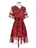 E-Land Paisley Red Cocktail Dress Size XS - photo 1