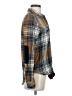 Kavu 100% Cotton Plaid Gray Long Sleeve Blouse Size XS - photo 4