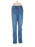 Madewell Stripes Blue Jeans Size 29 waist (tall) - photo 1