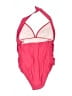 Unbranded Solid Pink One Piece Swimsuit Size XL - photo 2