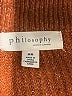 Philosophy Republic Clothing 100% Polyester Brown Pullover Sweater Size M - photo 7