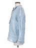 Yuka 100% Linen Blue Long Sleeve Blouse Size Sm (T1) - photo 5