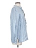 Yuka 100% Linen Blue Long Sleeve Blouse Size Sm (T1) - photo 4