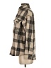 Bailey Rose 100% Polyester Plaid Brown Long Sleeve Blouse Size S - photo 5