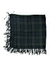 Unbranded Plaid Green Blue Scarf One size - photo 2