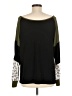 Unbranded Black Long Sleeve Blouse Size M - photo 2