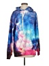 Unbranded Blue Pullover Hoodie Size S - photo 1