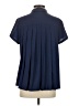French Connection 100% Polyester Blue Short Sleeve Blouse Size XS - photo 2