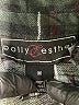 Polly & Esther 100% Polyester Plaid Black 3/4 Sleeve Blouse Size M - photo 7