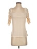 Freebird Ivory Short Sleeve Top Size S - photo 1