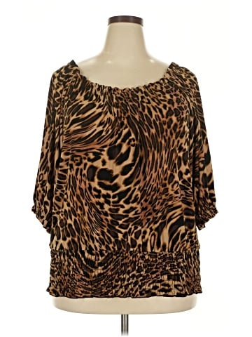 Linda Leal 3/4 Sleeve Blouse (view 1)