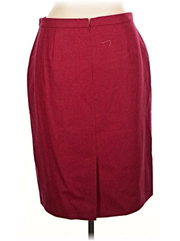 Pure Collection Wool Skirt (view 2)