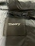 Theory Color Block Black Faux Leather Jacket Size L - photo 6