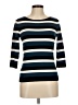Ann Taylor Stripes Blue Pullover Sweater Size M - photo 1