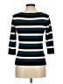 Ann Taylor Stripes Blue Pullover Sweater Size M - photo 2