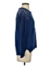Oh MG! 100% Acrylic Blue Pullover Sweater Size S - photo 4